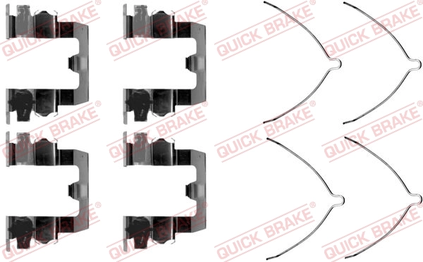 Accessory Kit, disc brake pad